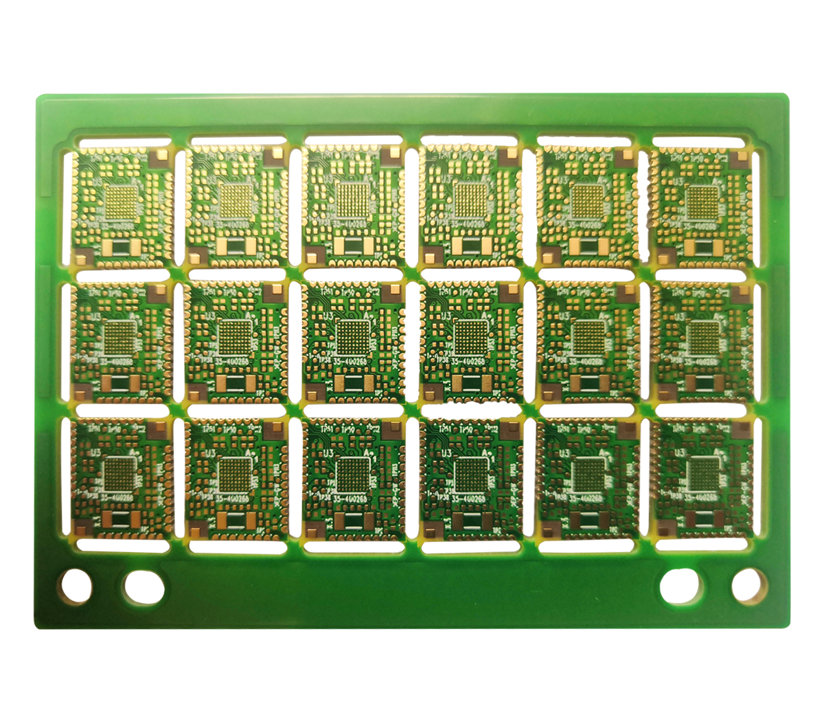 ⑥層精密半孔PCB